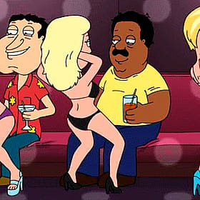 Blonde Family Guy Babe Gets Naughty in Non-Nude Toon'