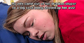 Life Came Out of Her Drunkard: Big Cock Being Shoved Up Her'