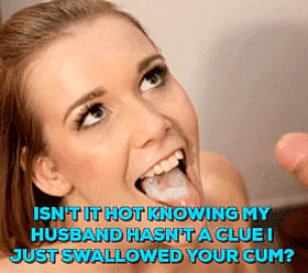 Jealousy Swallowing My Husband Hasn't a Clue I Just Swallowed Your Cum?'