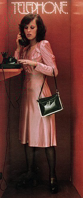 Brunett Office Playboy: Vintage Magazine Cover'
