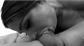 Get a Big Dick Blowjob from a Hot Chick'