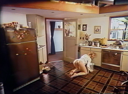 Sexy Slut Gets Naughty in the Kitchen picture 1 of 1