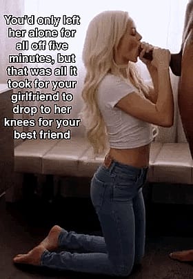 Blonde Teen Gets Big Dick Blowjob'