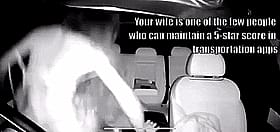 Your Wife is One of a Kind: Cheating in a Car Caption'