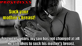 Holly Michaels' Breastfeeding: Suck His Mommy's Breast'