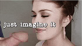 Imagine It: Bisexual Babe Gets Stuffed with a Big Cock'