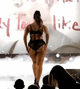 Ashley Graham's Chubby Curvy Ass: BBW Beauty Takes the Stage'