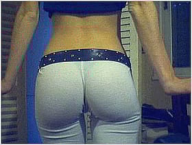 Athletic Babes Show Off Their Asses'
