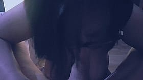 Amateur BBW Big Tits Blowjob'