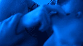 Pussy Pounding: A Blue-Tinted Erotic Experience'