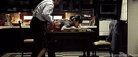Asian in Kitchen Giving Rough Doggy Style'