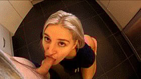 Blowjob Bitch Gets Cumshots'