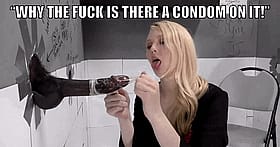 The Fuck Is There a Condom? Black Owned Interracial Captions No Condom'