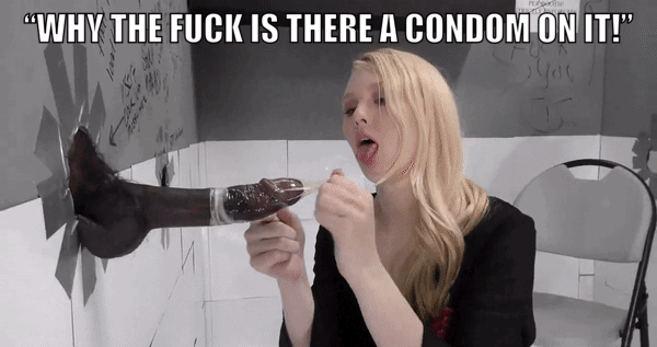 The Fuck Is There a Condom? Black Owned Interracial Captions No Condom picture 1 of 1