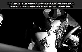 Babes in Hardcore Pussy: Your Wife Took a Quick Degrade Before He Brought Her Home from the Airport'