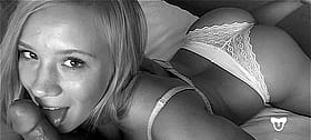 Blonde Blowjob Babe Gets Fucked'