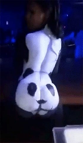Hot Amateur Panda Ass'