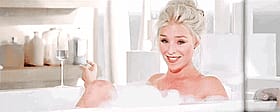 Blonde Celebrity Deep Fake: Smiling in the Bathtub'