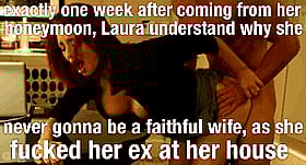 One Week After Coming, Laura Understands: Cheating Wife Gets Amateur Redhead'