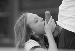 Blowjob Babe Gets Her Dick Sucked picture 1 of 1