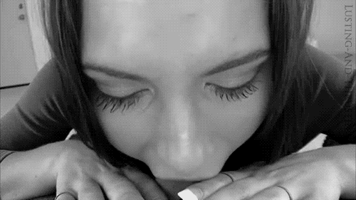 Blowjob from a hot brunette pornstar with a big dick picture 1 of 1