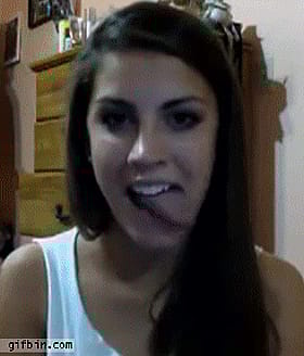 Amateur Babes with Long Tongues'
