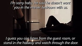 Cuckold Caption: Watch Your Wife Get Fucked by the Master Bedroom'