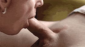 Blowjob Bitch Gets Pulsating Cock in Her Mouth'