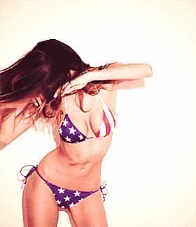 Sexy American Bikini: Non-Nude Merica Vibes'