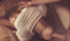 Deep Throat Hardcore Kneeling Blowjob'