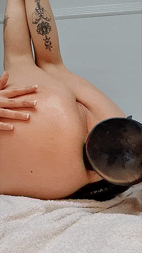 Get Your Anal On with a Gape-Opening Dildo'