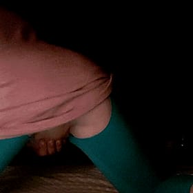 Pink Sissy Slut's Amateur Ass'