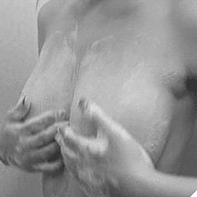Big Tits Showing Off in the Shower'