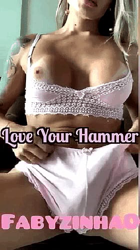 Fabyzinha's Fabulous Fabricia Ferreira Fucks Her Panties'