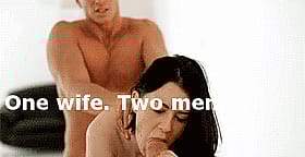 Wife. Life. Two Men.'