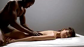 Ebony Teen Interracial Sex: White Guy Gives Her A Good Time'