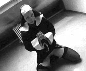 Nun's Naughty Nights: A Sinful Self-Stimulation Session'
