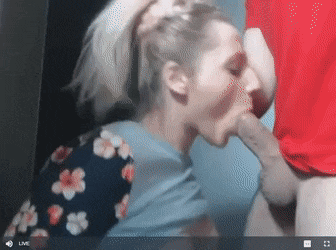 Ponytail Puller Gives Deep Throat Blow Job picture 1 of 1