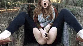 Amateur Female Ejaculation in Public Sex'