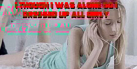 Sissy Caption: Teen Girl Dressed Up'