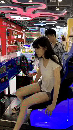 Asian Amateur's Wild Ride: Get Your Kicks in the Arcade'