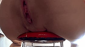 Wet Pussy Close Up: Drooling Pussy on Display'