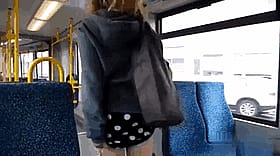 Mature Public Sex: A Sizzling Ride on the Bus'