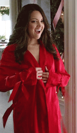 Good Morning Paula Garces in Red Lingerie picture 1 of 1