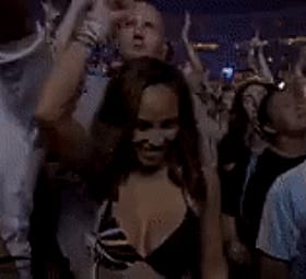 Dancing Teen in Bikini: Sexy and Sultry'