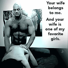 Your Wife Belongs to Me - Cuckold Caption for Women'
