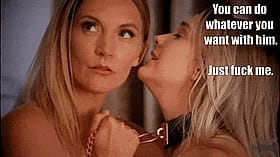 Get Dominated by a Hot Lesbian Couple'