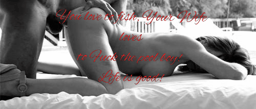 Fuck Toy Hotwife: Your Pool Boy's Dream Come True! picture 1 of 1