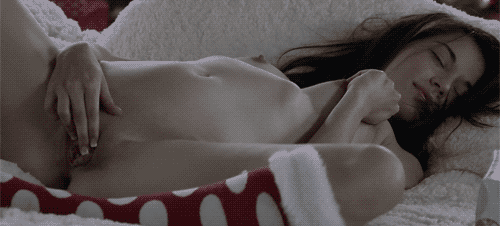 Brunette Hot Chick Masturbating Alone: Solo Pussy Rubbing picture 1 of 1
