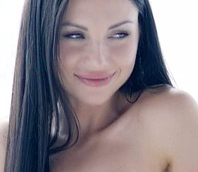 Brunette Babes Giving Naughty Creampie Smiles'